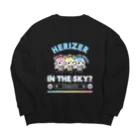 heraizzのIN THE SKY? HERIZER ヘライザー Big Crew Neck Sweatshirt