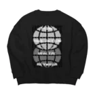 HEYWADA SHOPのHEYWADA SHIKO WO GENJITSUCA SASERUNDA Big Crew Neck Sweatshirt