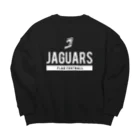 JAGUARS_flagfooballの文字ロゴ ビッグシルエットスウェット