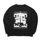 温泉グッズ@ブーさんとキリンの生活のONSEN LOVERS Big Crew Neck Sweatshirt