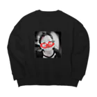 Kumiのサングラス Big Crew Neck Sweatshirt