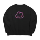 やさうさちゃんのパリピ Big Crew Neck Sweatshirt