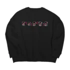 舞妓グッズ専門店『オツボネーズ』の佐藤健太郎様専用商品「ととのう」 Big Crew Neck Sweatshirt