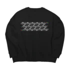 こぐみのなみなみ(白にも黒にもなるCMY) Big Crew Neck Sweatshirt