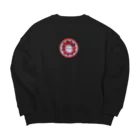 ハルノコのいちごのリース Big Crew Neck Sweatshirt