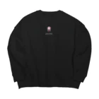 Team DACOTAのNo.022 えむ【白ロゴ】 Big Crew Neck Sweatshirt