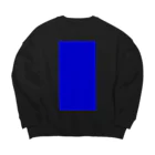 spera studioの青たまり Big Crew Neck Sweatshirt