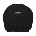 ここみ/ベトナムの食卓によく出てくるあれ Big Crew Neck Sweatshirt