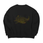 pote10_の肺魚 Big Crew Neck Sweatshirt