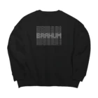 ぶらはむ's Shopの重なるBrahum Big Crew Neck Sweatshirt