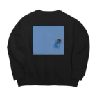 あかつきのおくすり Big Crew Neck Sweatshirt