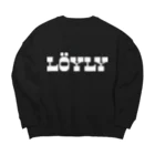 Saunagirl/サウナガールのLöylyロウリュ Big Crew Neck Sweatshirt