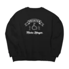 hira shopの指圧ってめちゃ効くやん Big Crew Neck Sweatshirt