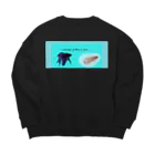 ♡BE HAPPY♡のこれが恋なのか・・・？ Big Crew Neck Sweatshirt