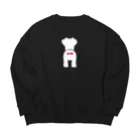 BarkingBeatsのPawreo🐾 シルバーコレクション Big Crew Neck Sweatshirt