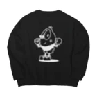 おこめのダイエット食堂のおこめくん Big Crew Neck Sweatshirt