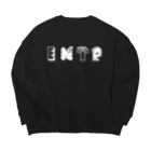 6_8のMBTI　ENTPさん用　グッズ　黒 Big Crew Neck Sweatshirt