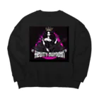 islandmoon13のHeavy Metal Queen　ヘヴィー・メタル Big Crew Neck Sweatshirt