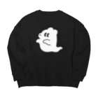 トマトマーケットのおばクマ Big Crew Neck Sweatshirt