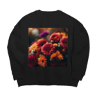 フラワーデリッシュのミセバヤ Big Crew Neck Sweatshirt