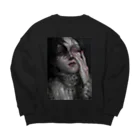 🫀𝓢𝓲𝓽𝓻𝔂🥀の可哀相 Big Crew Neck Sweatshirt