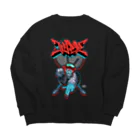 InvadersのGRAFF "INVADE"(WITH INVA_TAM) Big Crew Neck Sweatshirt