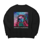 CawaiiLabo_nextのINFINITY HUMANs_010Mercury Big Crew Neck Sweatshirt