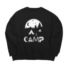 きら星のキャンプ Big Crew Neck Sweatshirt