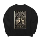 Skull sectionのドクロの木 Big Crew Neck Sweatshirt