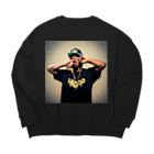 crownのニュースクール Big Crew Neck Sweatshirt