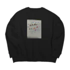 Asssの和らぎ Big Crew Neck Sweatshirt