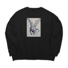 Audio TravellersのBlizzard Dragon Big Crew Neck Sweatshirt