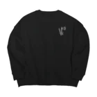 K.K.ARMYのK.K.ARMY Big Crew Neck Sweatshirt