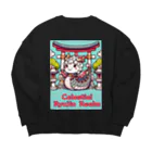 大江戸花火祭りのCelestial Ryujin Realm～天上の龍神領域 Big Crew Neck Sweatshirt