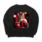 Super__Catのファイトキャット Big Crew Neck Sweatshirt