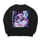 東京少年少女達の東京電脳アイドル Big Crew Neck Sweatshirt