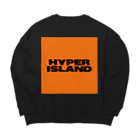 HYPER_ISLAND_JAPANのHYPER ISLAND JAPAN 公式グッズ Big Crew Neck Sweatshirt