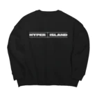 HYPER_ISLAND_JAPANのHYPER ISLAND JAPAN 公式グッズ Big Crew Neck Sweatshirt