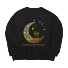 dreamy-designの真夜中のフクロウくん Big Crew Neck Sweatshirt