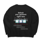 kotorine2006のコインランドリー TypeA Big Crew Neck Sweatshirt