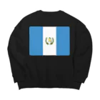 お絵かき屋さんのグアテマラの国旗 Big Crew Neck Sweatshirt