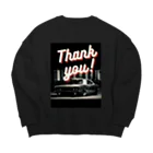 1000baseworksのThe Original By 1000base２２ Big Crew Neck Sweatshirt