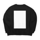 ReTABA店の色紙の余白君 Big Crew Neck Sweatshirt