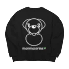 monmocorinsのmonmocorins Big Crew Neck Sweatshirt