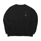 kotorine2006のインコTypeB Big Crew Neck Sweatshirt