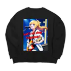 フリーダムのみんな一緒に歌おう！ Big Crew Neck Sweatshirt