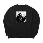 七瀬てゃん🍻の福岡県警察 Big Crew Neck Sweatshirt