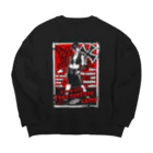 限界破裂 ExplosionLimitのファシスト Big Crew Neck Sweatshirt