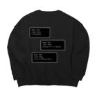 シンス社員Cが作ったモノのおきのどくですが（ホスト編） Big Crew Neck Sweatshirt