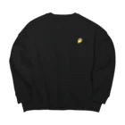 ぷりぷりうちゅうじんとぽこチャの店のえびぷり Big Crew Neck Sweatshirt